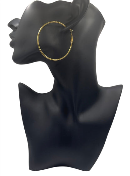 Bold Gold Hoops