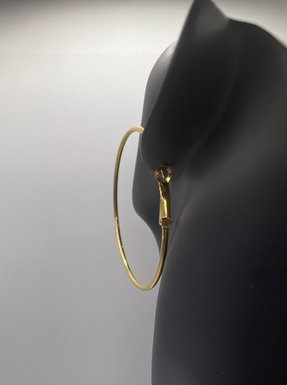 Bold Gold Hoops