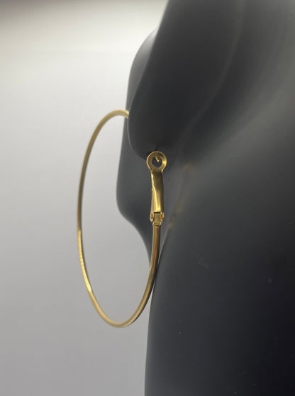 Bold Gold Hoops